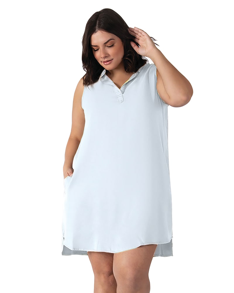 Front of plus size Shelby Mini Dress by Dex Plus | Dia&Co | dia_product_style_image_id:192781